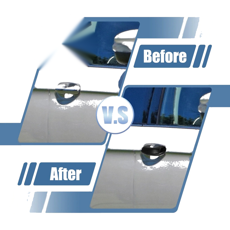 Ford Fusion Mondeo 4 x ABS Exterior Side Door Handle Cover Trim (2013-2020)