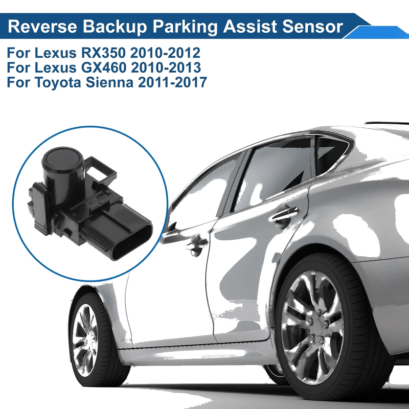 Lexus RX350 (2010-2012) Black 1 Pc Reverse Backup Parking Sensor