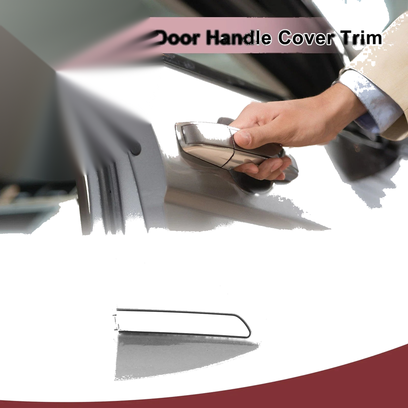 Toyota Corolla Silver Exterior Door Handle Cover Trim (2014-2018)