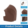 Toyota Camry (2018-2024) Brown Faux Leather Car Gear Shift Knob Cover 1 Pc
