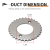 Honda XL200R / CB125S / XL125S / XL185S 32T Cam Chain Sprocket Set