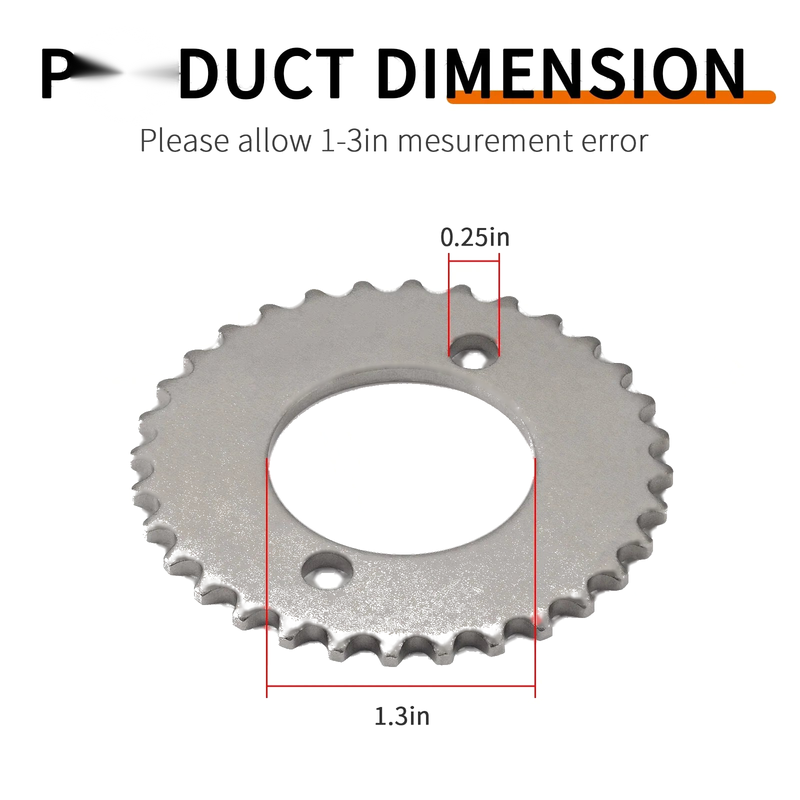 Honda XL200R / CB125S / XL125S / XL185S 32T Cam Chain Sprocket Set