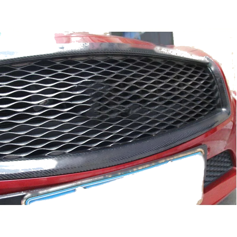 INFINITI Q50 Real CARBON FIBER FRONT GRILL OUTLINE TRIM COVER (2014-2017)