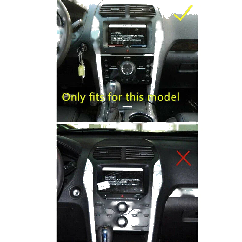 Ford Explorer Interior Dashboard Console Cover Trim (2011–2015)