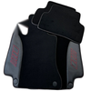 Mercedes Benz EQE X294 (2023-2024) with Carbon - 2 x Black Floor Mats