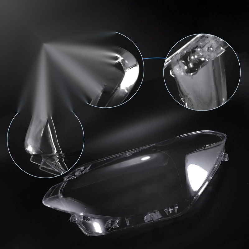 BMW F20 1 Pair Headlight Clear Lens Shell Cover (2012-2014)