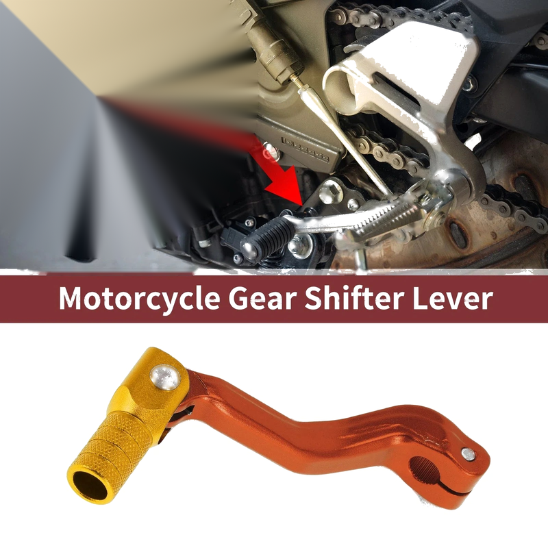Kayo T2 Shifter Lever Folding Orange Gold Tone (2020–2024)
