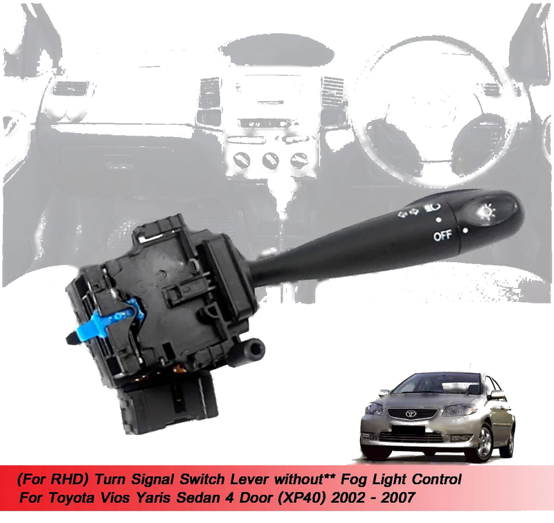 Toyota Vios Yaris 4 Dr Turn Signal Switch (2002-2007)