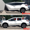 Nissan Murano 8Pcs Stainless Window Post Pillar Cover Trim (2015–2024)