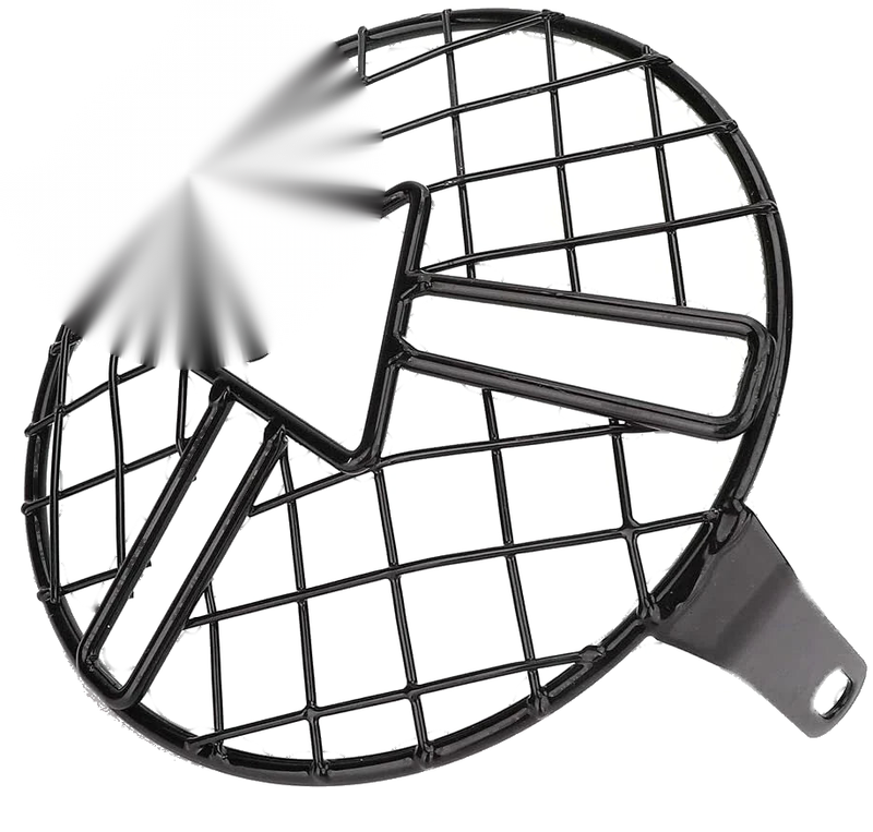 CG125 GN125 6.5" Motorcycle Headlight Mesh Grill Protect Side Mount Cover