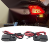 Mini Motorcycle LED Turn Signal Lights Amber Blinker