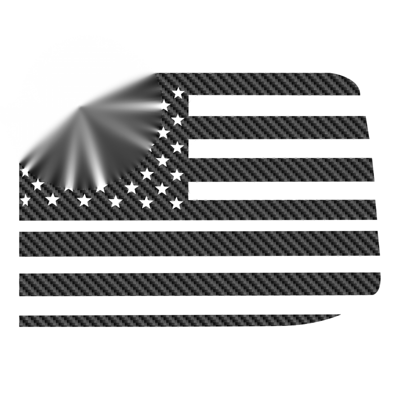 Ford F150 Rear Window Side Trim Decor Stickers (2015-2022)