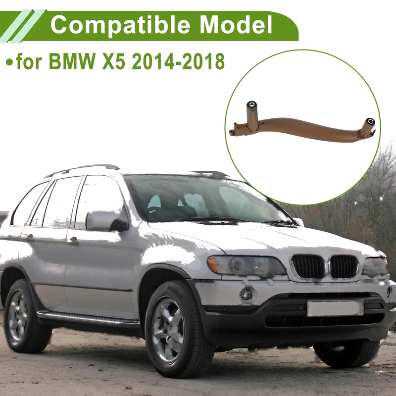 BMW X5 Front Passenger Side Door Panel Handle Pull Trim Cover