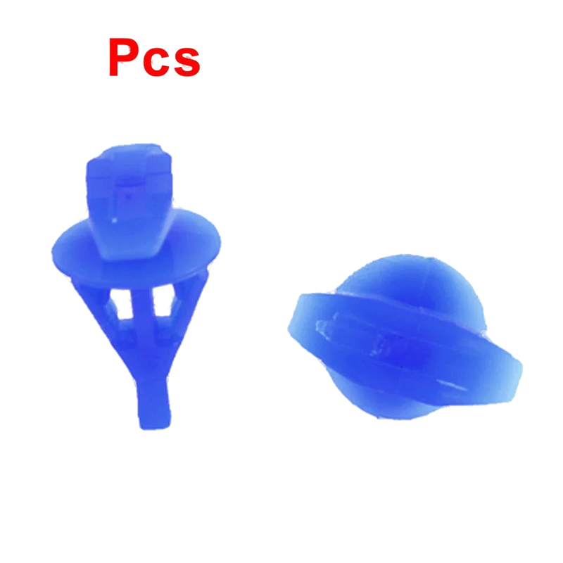 Toyota Hyundai 50 x Blue Plastic Rivet Bumper Lining Trim Clip