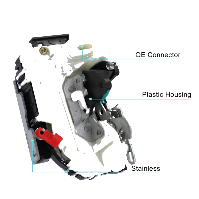 Jeep Wrangler Rear Right Power Door Lock Actuator Motor (2007-2018)