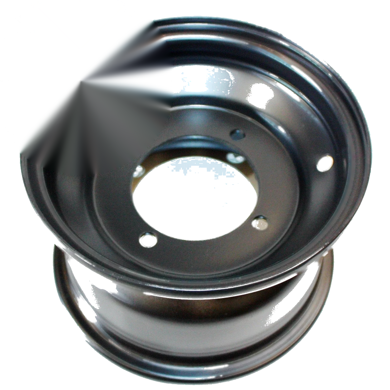 Quad Dirt Bike ATV Buggy 19X7.00 Black 8" Large 4 Stud Front Wheel Rim