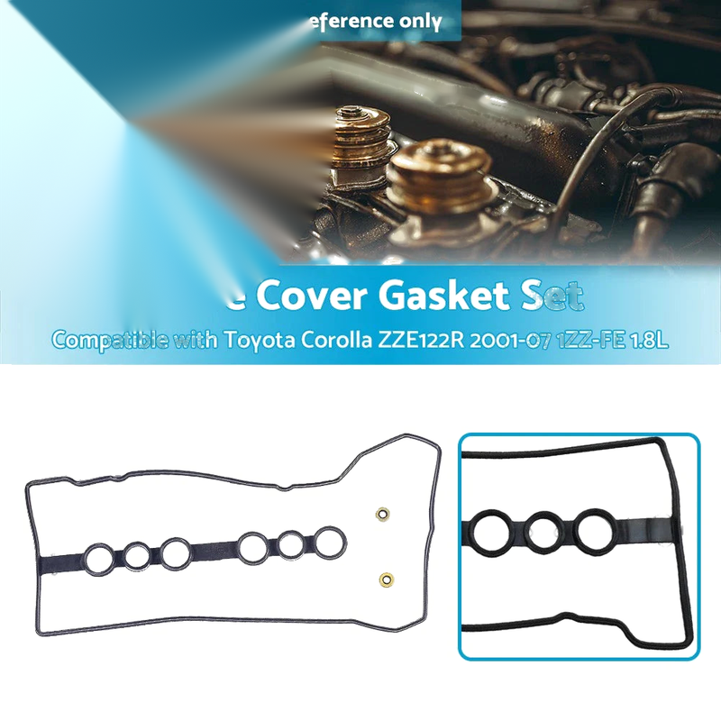 Corolla ZZE122R 1.8L Rocker Cover Gasket Set (2001-2007)