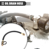 Kawasaki FR730V Rubber Aluminum Alloy Flex Drain Hose