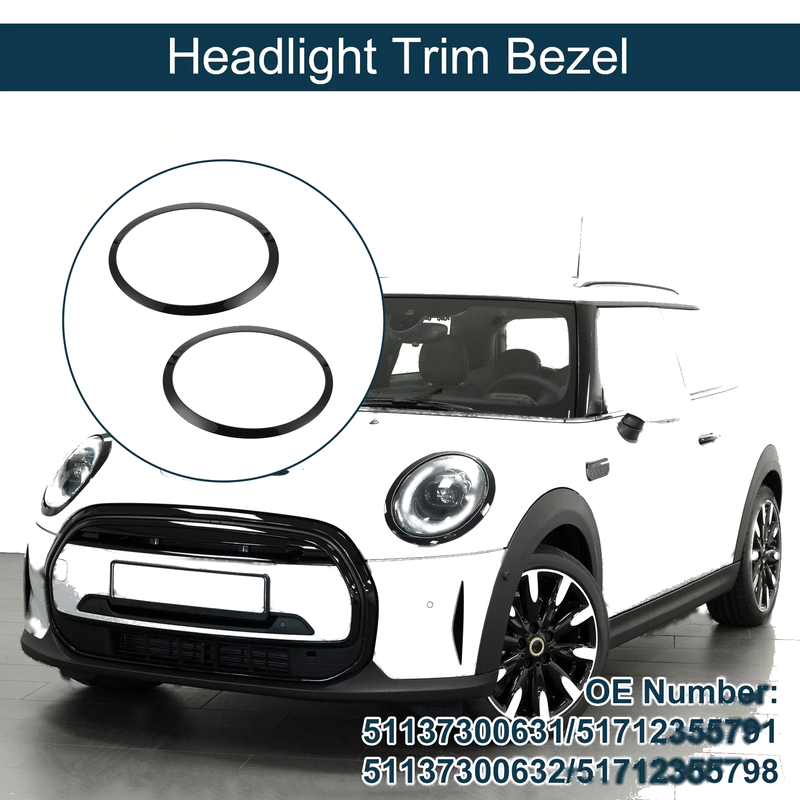 Mini Cooper Front Headlight Trim Bezel (2002-2008)