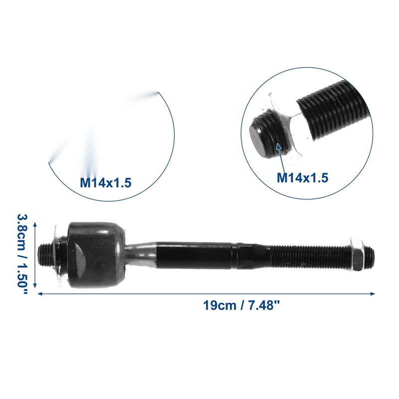 Ford Fusion 6 Pcs Tie Rods with Boots (2010-2012)