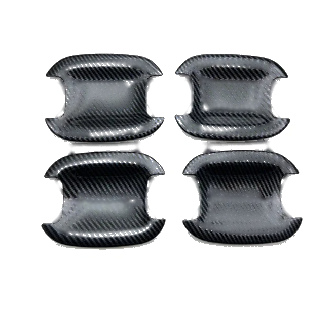 Ford F150 2 x Carbon Fiber Door Handle Bowl Lid Cover Trim (2021-2023)