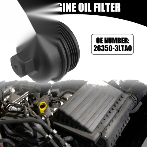 Kia K900 Engine Oil Filter Cap Cover (2019-2020)