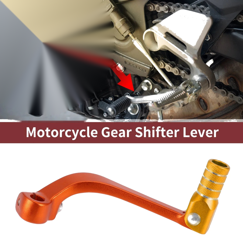 Honda CRF110F (2013-2018) Gold Tone Folding Motorcycle Gear Shifter Lever