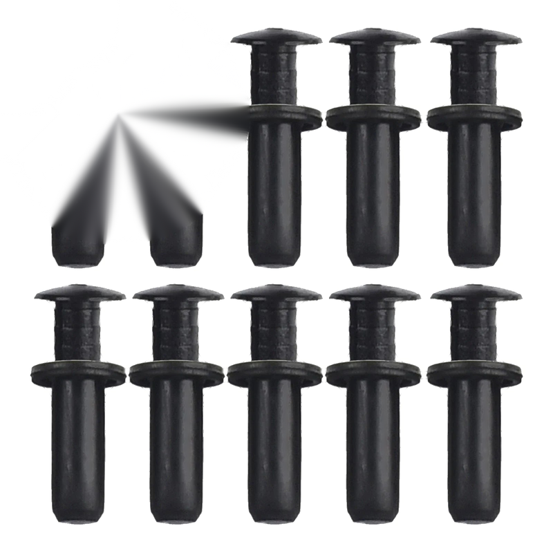 Mercedes-Benz Clips Mountings Retainer Fastener Rivet Set