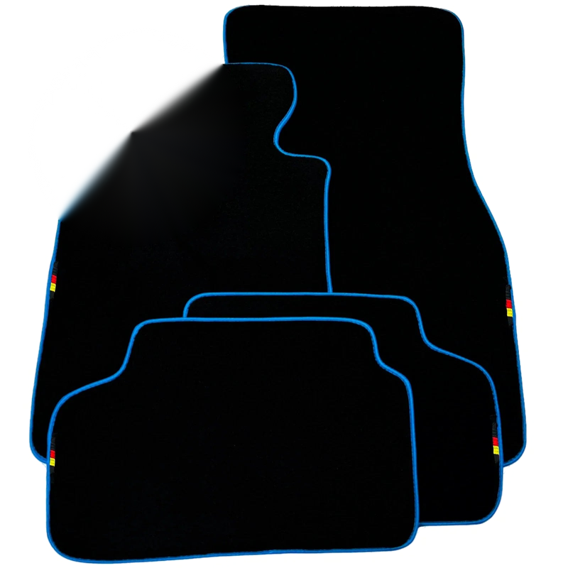 BMW 7 Series F01 AutoWin Black Floor Mats (2008-2015)