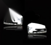 Mercedes Benz C-Class W204 Chrome Side Door Mirror Covers (2012-2015)