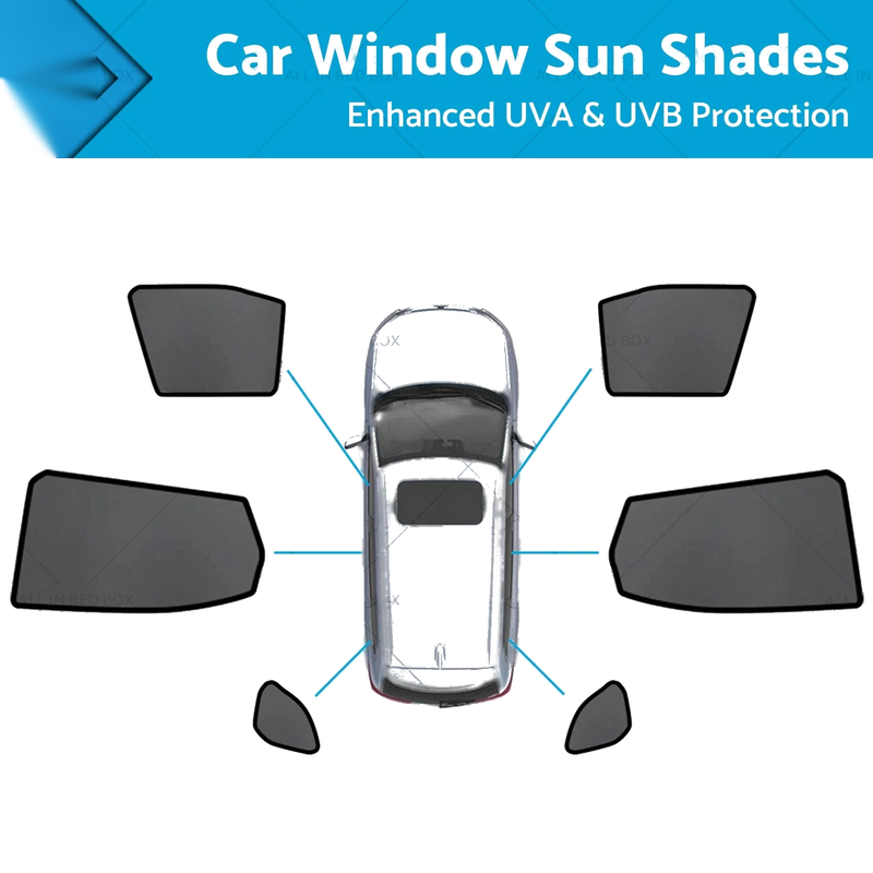 Nissan Qashqai J11 Magnetic Mesh Sun Blind Shades (2014-2023)