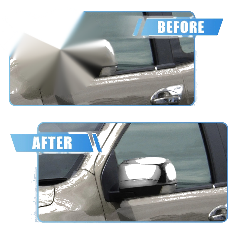 Chevy Colorado & GMC Canyon Chrome Clip-On Mirror Covers (2015-2022)