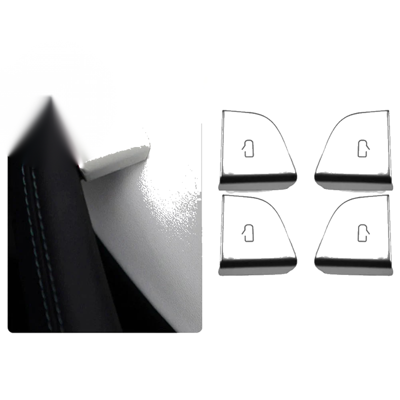 Tesla Model 3 4 Piece Door Lock Switch Cover Set (2024–2024)