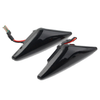 Ford Focus Dynamic Flow Black Marker Side Turn Signal LED Amber Lights (1998-2004)