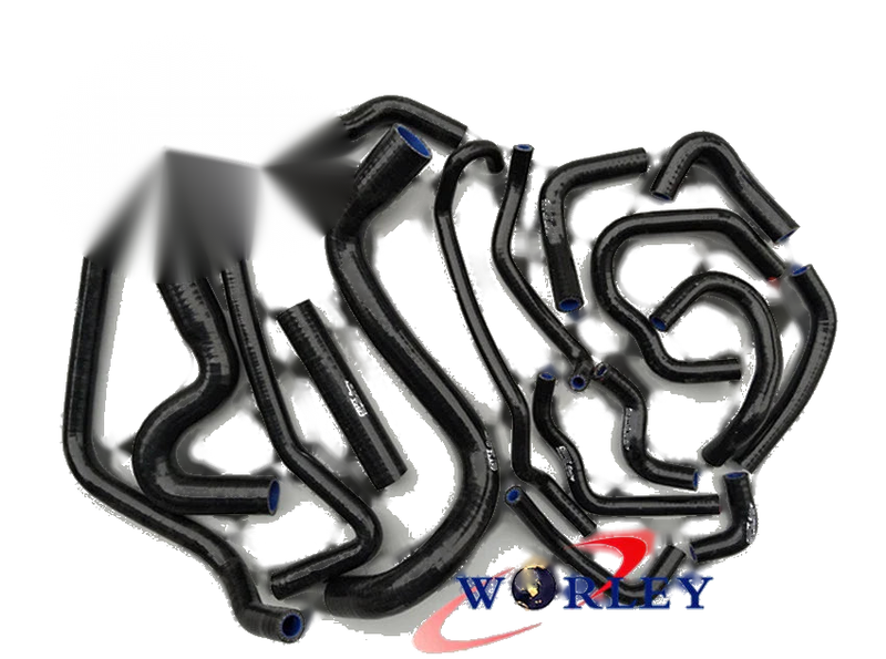 Nissin N15 B14 Chassis GA16DE 16pcs Blue Rubber Hose
