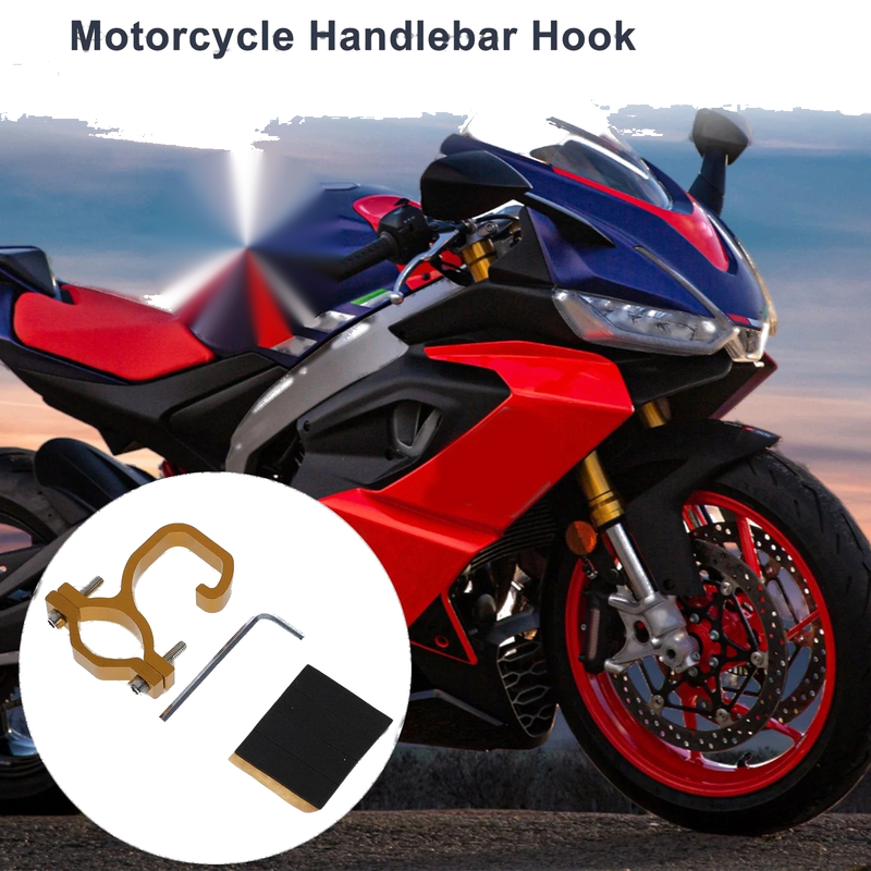 Motorcycle Arc Aluminum Alloy Motorcycle Hanging Hook Hexagon Wrench Gasket