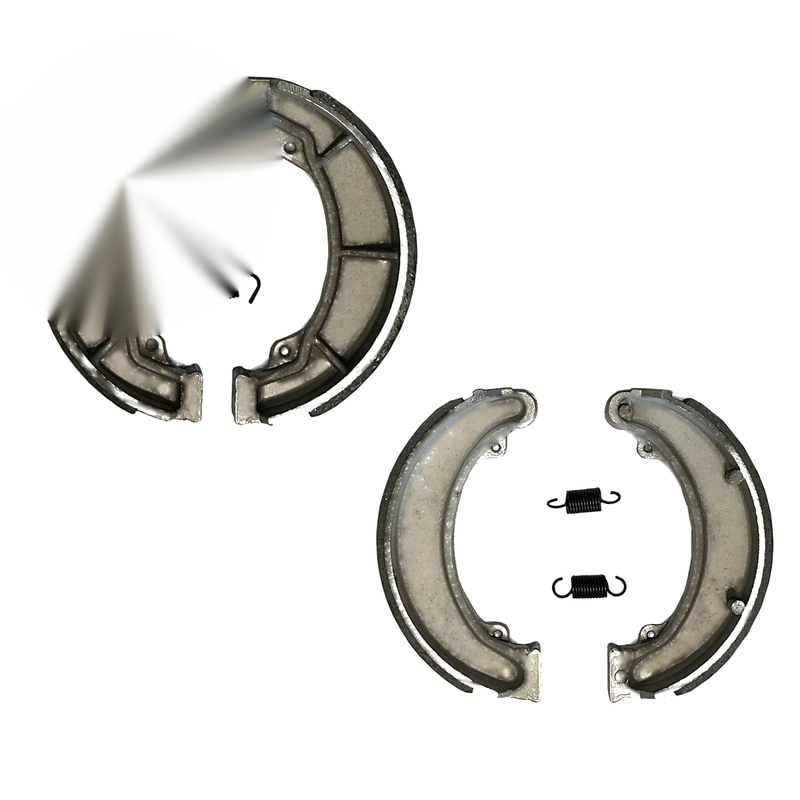 Honda ATC250SX / ATC250ES Big Red Brake Shoes / Front & Rear (1985–1987)