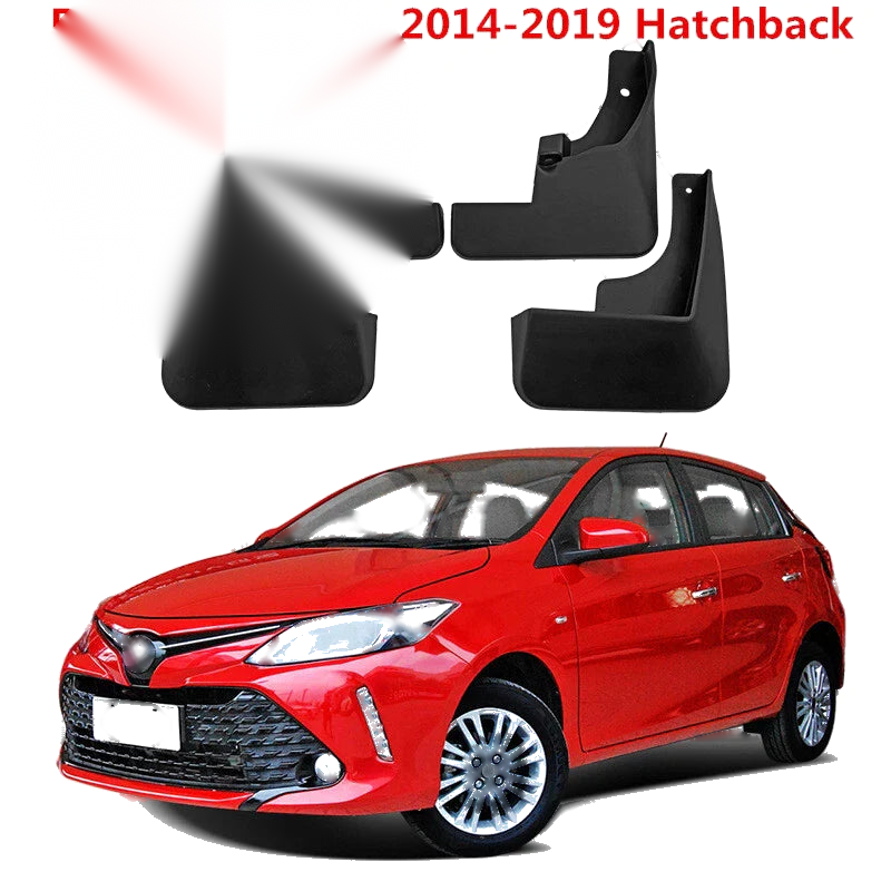 Toyota Yaris Mudguard Mud Flap Splash Guard Fender (2014–2019)