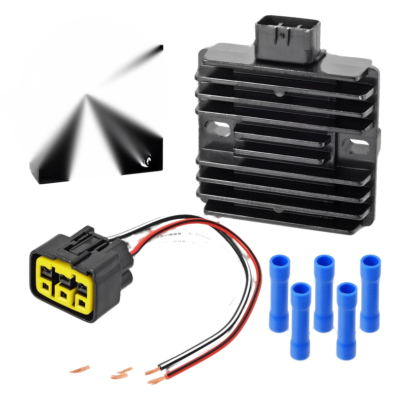 YAMAHA V-Star 650 1100 XVS650 XVS1100 Rectifier & Plug Kit (1999–2009)