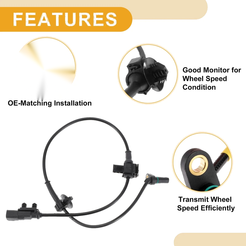 Chevrolet Suburban Rear ABS Wheel Speed Sensor