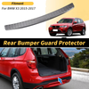BMW X3 (2015-2017) Silver Tone 1 Pcs Rear Bumper Topper