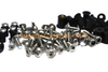 Kawasaki 636 ZX-6R Boulons pare-brise Inox Tête de fourche (2005–2008)