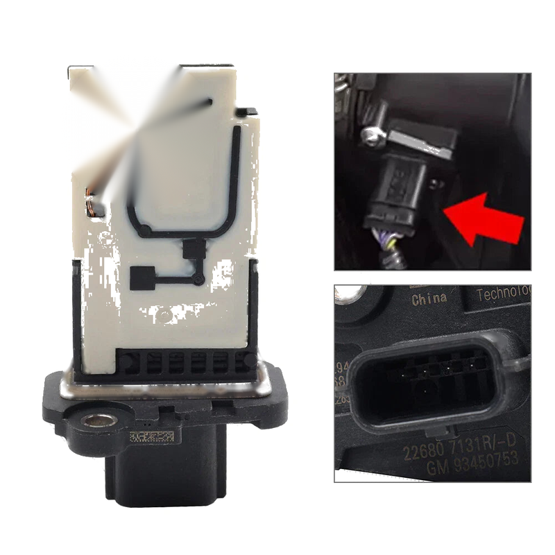 Infiniti Q50 Q60 V6 3.0L Mass Air Flow MAF Sensor (2016-2019)