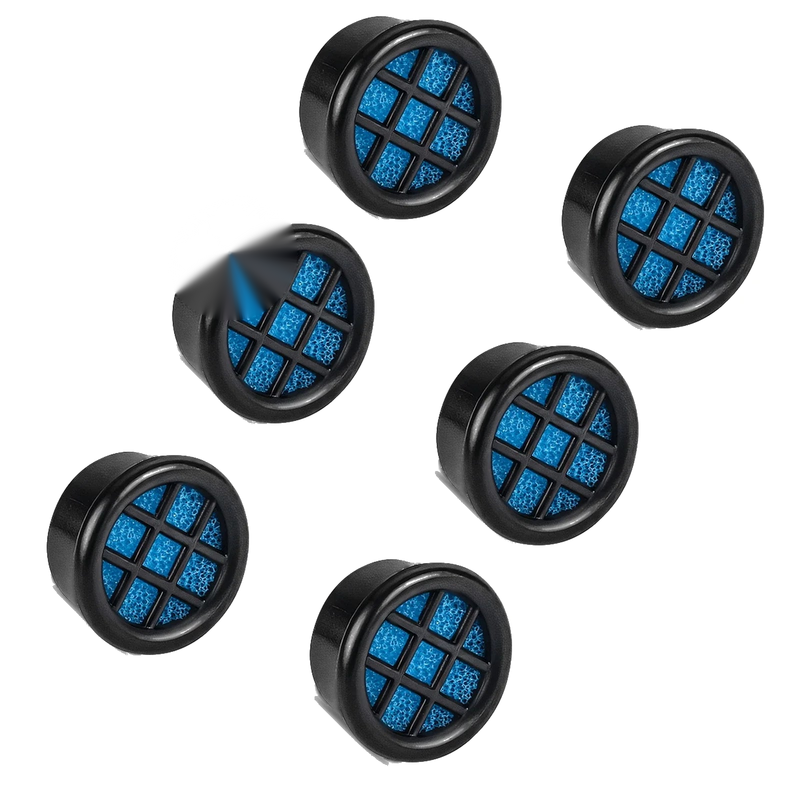 High Flow Air Filter Cover Cap ATV / UTV / Motorcycle Air Box Filter Vents 6pcs