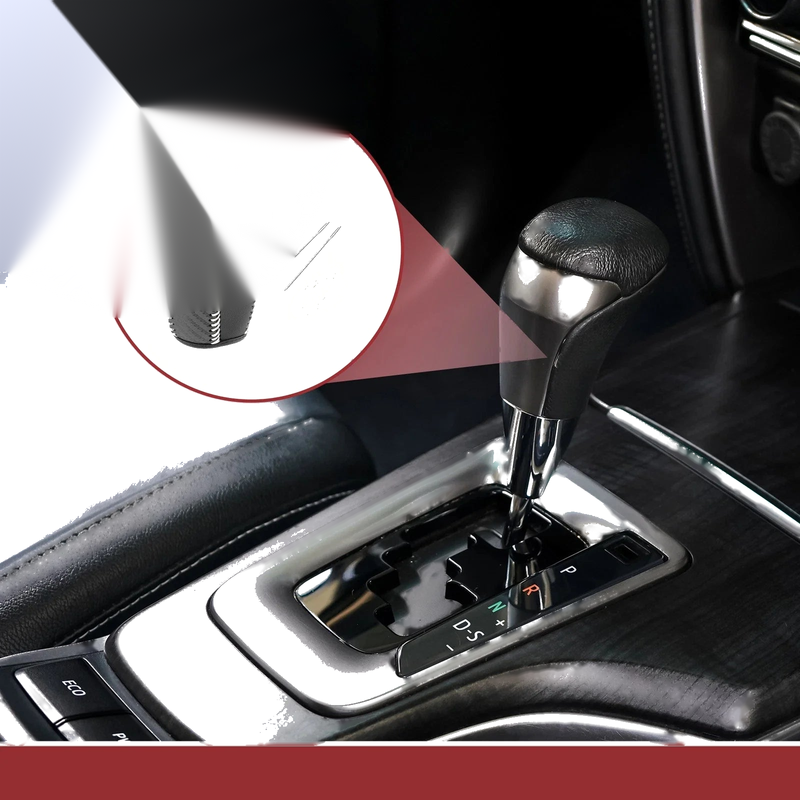 Subaru Forester (2014-2017) Black Beige Car Gear Shift Knob Cover