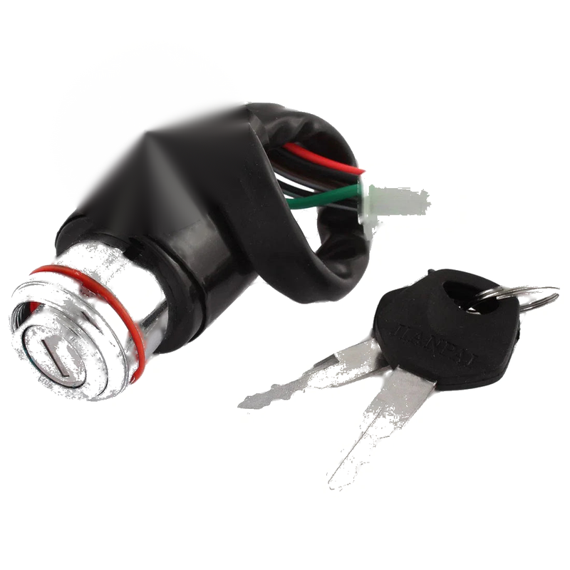 GN125 Six-Wired Ignition Switch Lock with Keys (1997–2009)