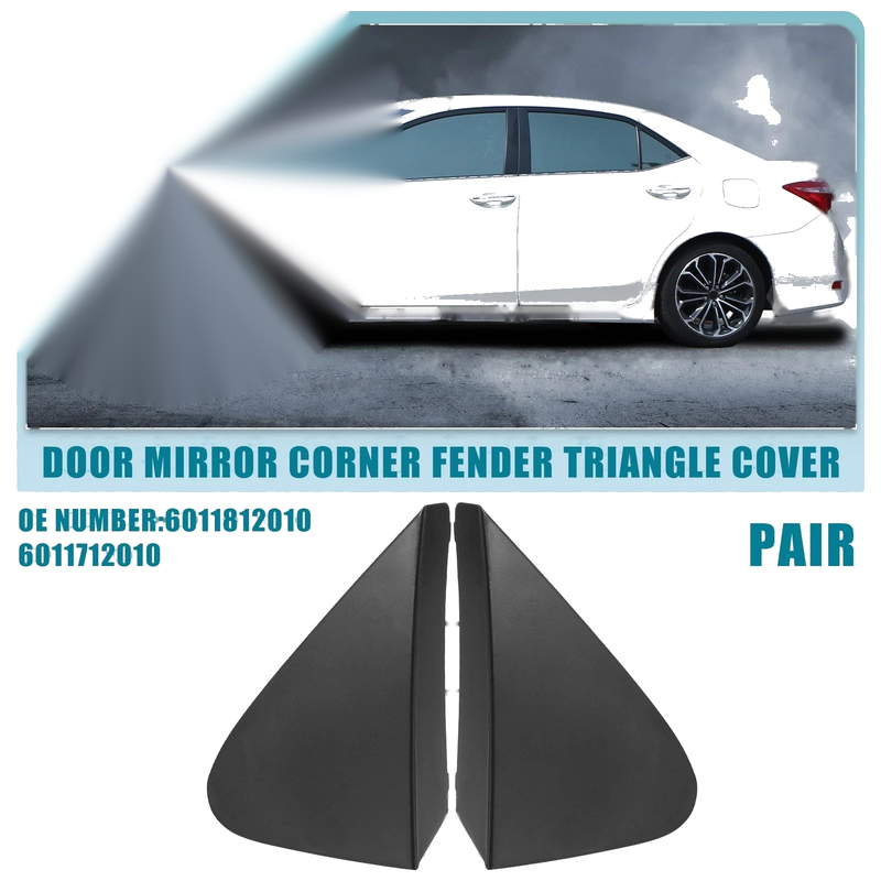 Toyota Corolla Mirror Corner Fender Triangle Cover (2014-2019)
