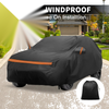 Mercedes-Benz GLC 2015-2023 with Zipper Waterproof PEVA Car Cover
