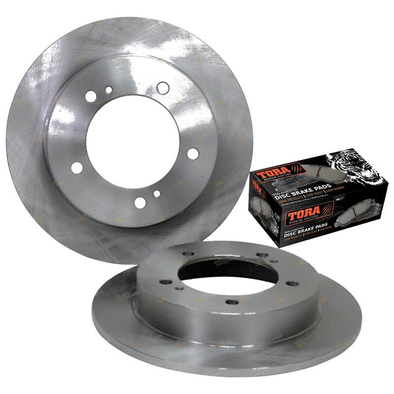 Jimny 4x4 1.3L Front Disc Brake Rotors + Pads