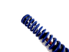 Kawasaki KX125 400mm Blue/Chrome Rear Shock Absorbers
